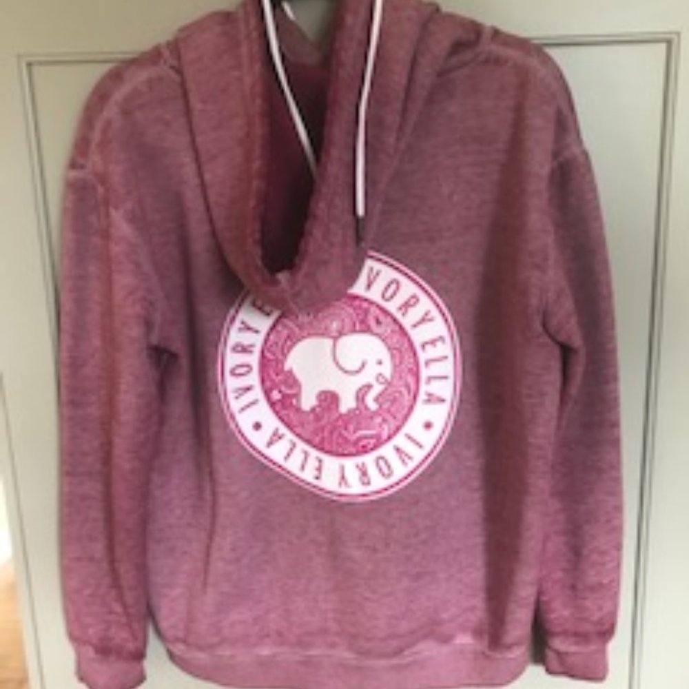 Ivory Ella  Hoodie Pullover Sweatshirt - Picture 5 of 8